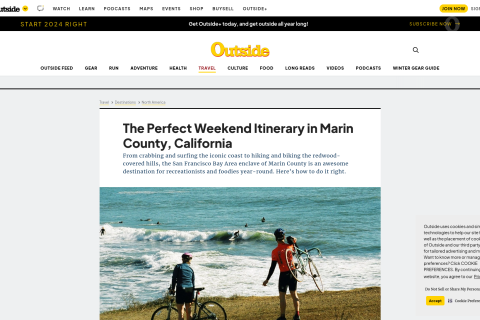 Thumbnail image for item: A California Weekend