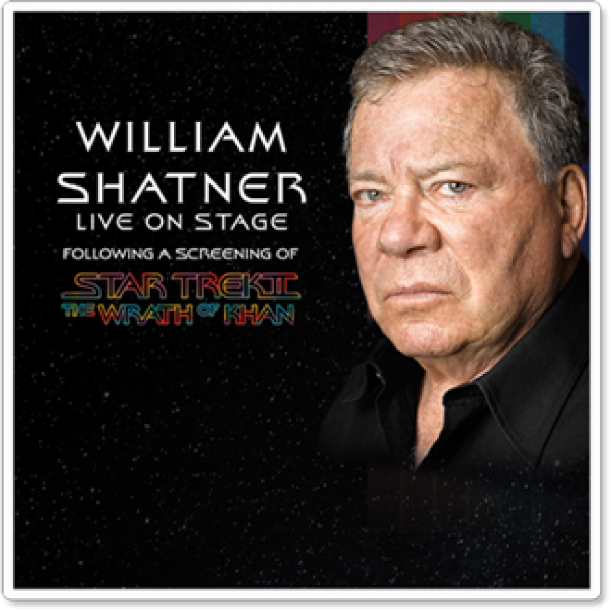 William Shatner Live Following a Screening of Star Trek II: The Wrath