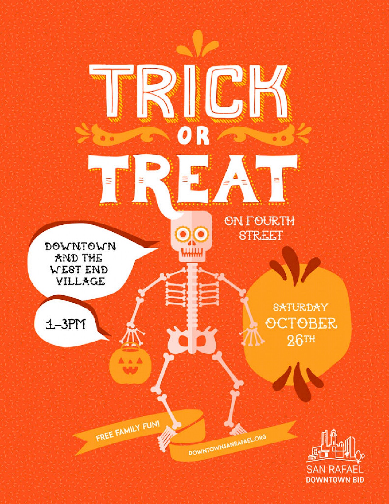Trick or Treat on 4th Street October 2019 Marin Convention