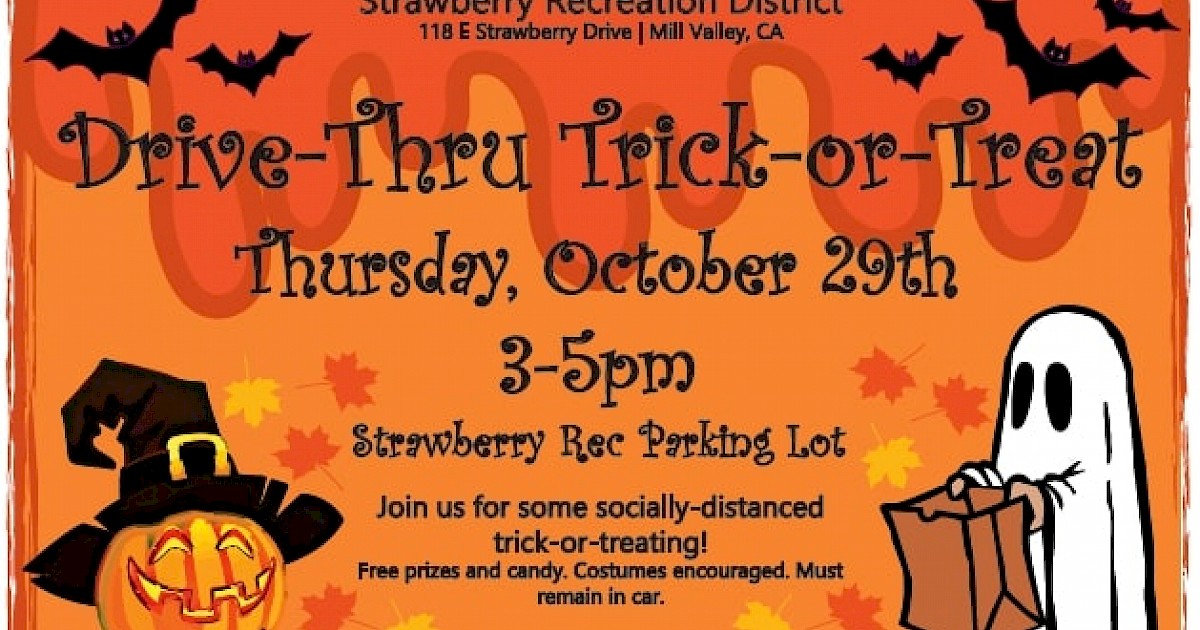 Drive-Thru Trick-or-Treat in Strawberry - October 2020 | Marin ...