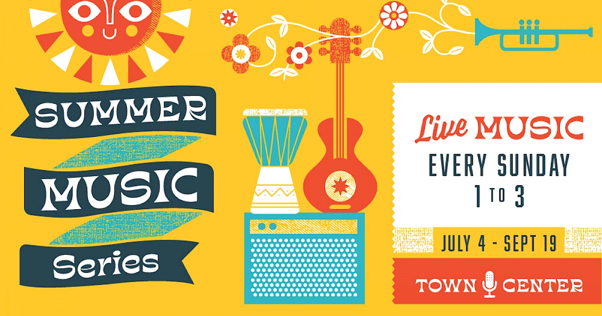 Summer Concert Series at Town Center Featuring Brian Francis Baudoin