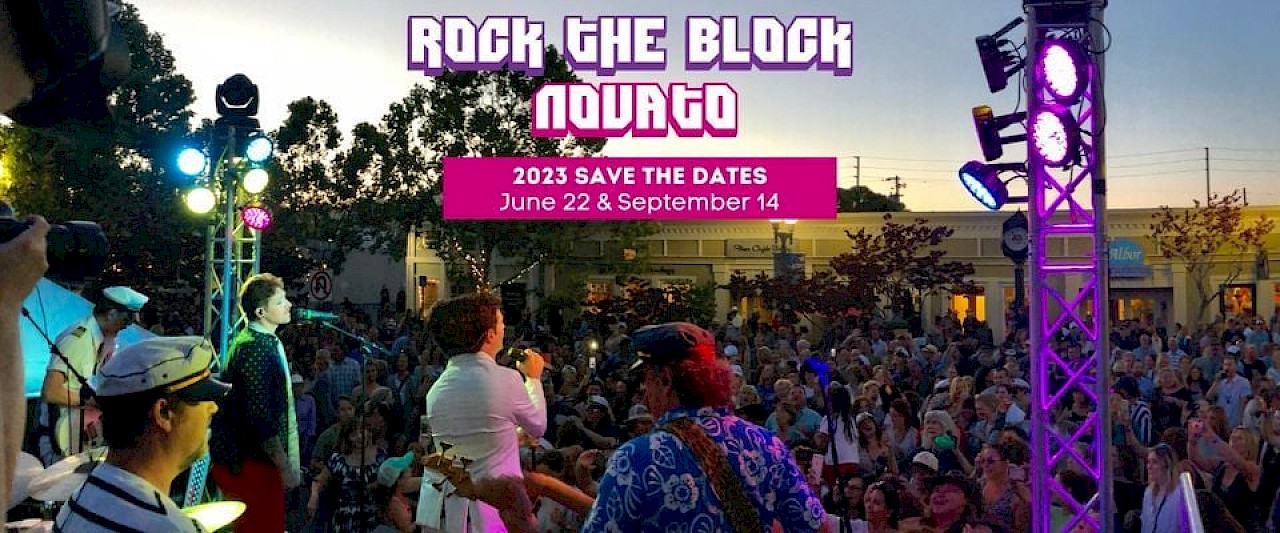 Rock the Block in Novato September 2023 Marin Convention & Visitors
