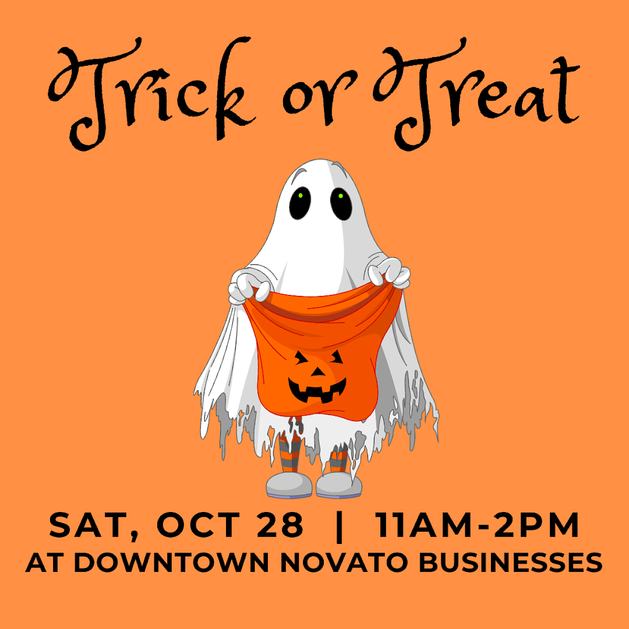 Trick or Treat in Downtown Novato October 2023 Marin Convention