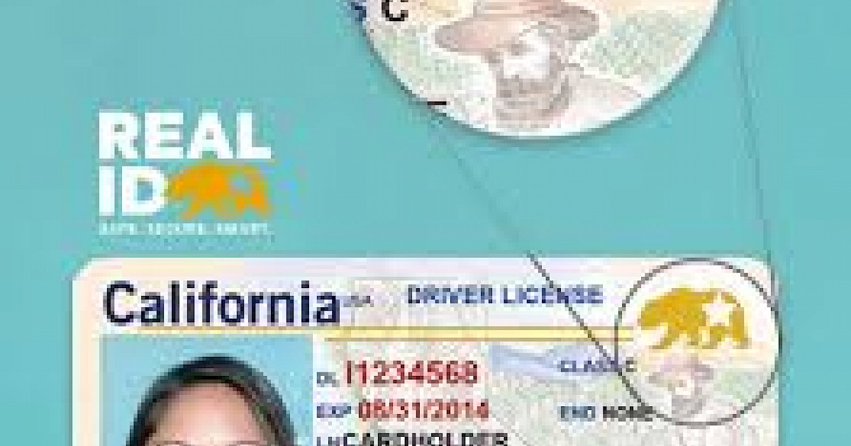 REAL ID 2025 Information Maps & Transportation Marin Convention